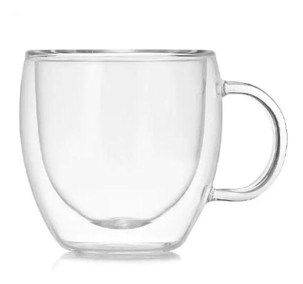 Taza Cafe Doble Pared 250ml Frio Caliente - Norplat-1