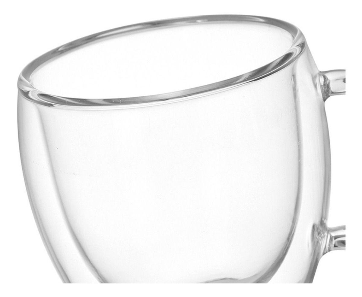 Taza Cafe Doble Pared 250ml Frio Caliente - Norplat-6