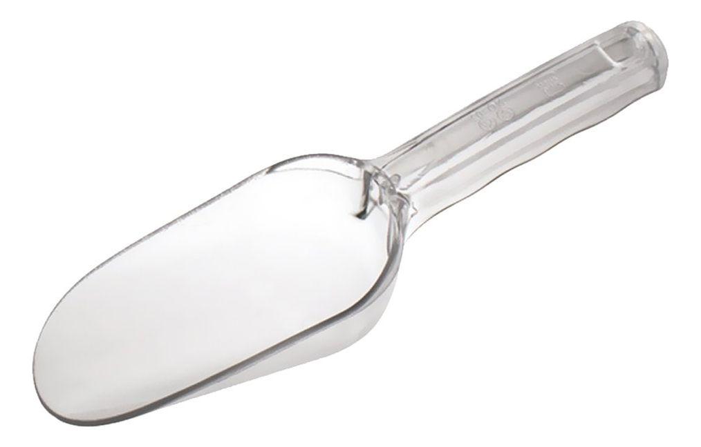 Poruña Pala Plástico Calidad Alimentaria 30 Cm Transparente - Norplat-0