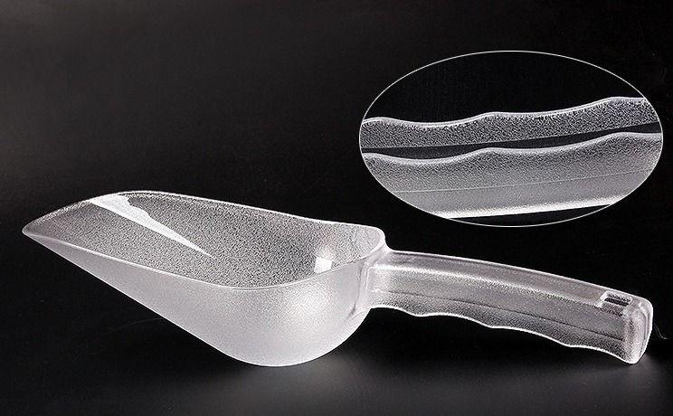 Poruña Pala Plástico Calidad Alimentaria 30 Cm Transparente - Norplat-4