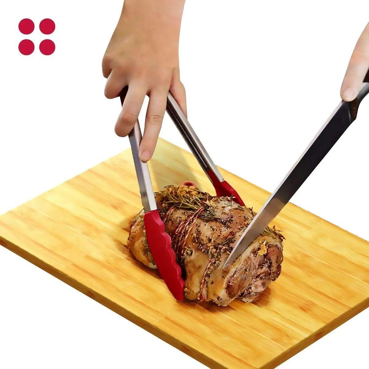 Pinzas Para Parrilla Y Cocina - Sistema Regulable - Norplat-1