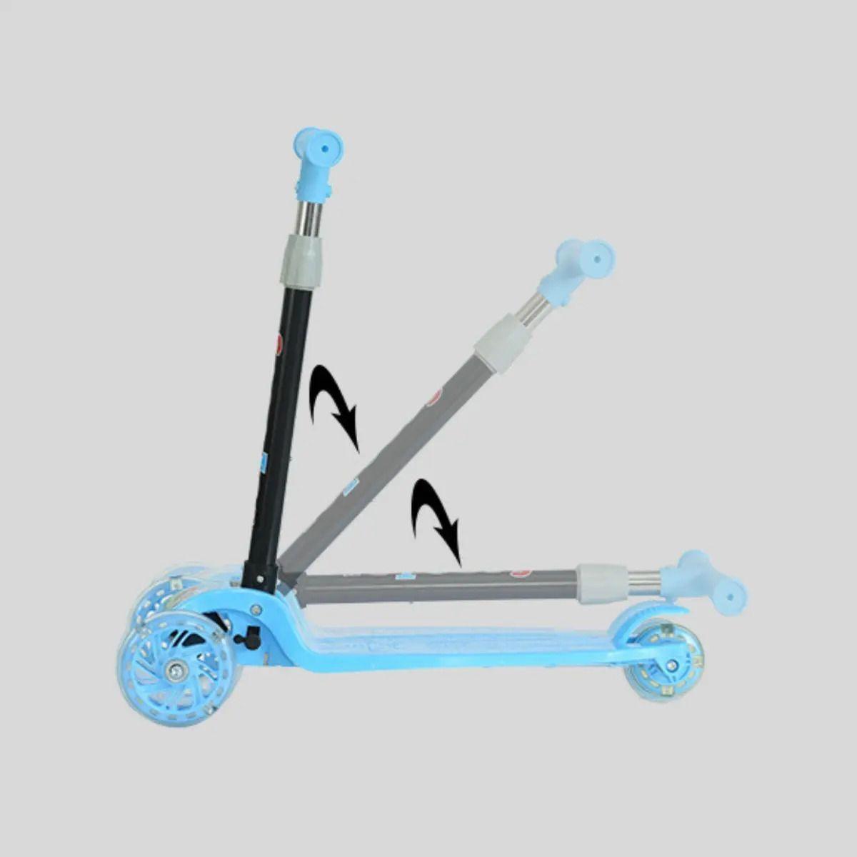 Scooter Rebelde Kids Con Luces Para Niños / Niñas - Norplat-2