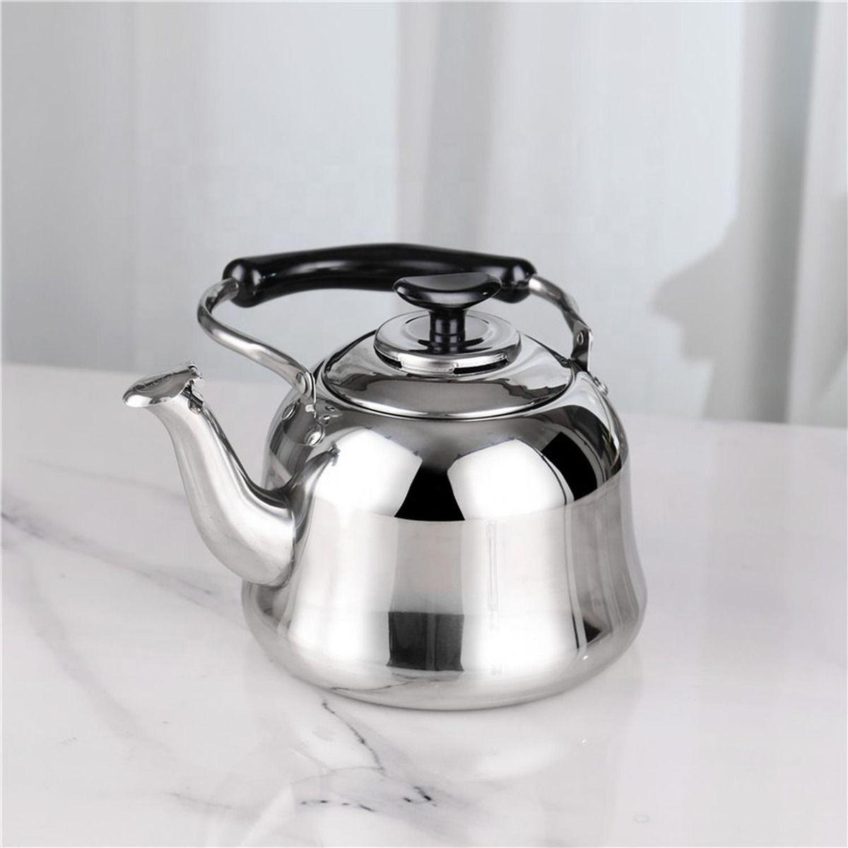 Tetera Infusor Acero Inoxidable Filtro Silvadora 1l Norplat Plateada-3