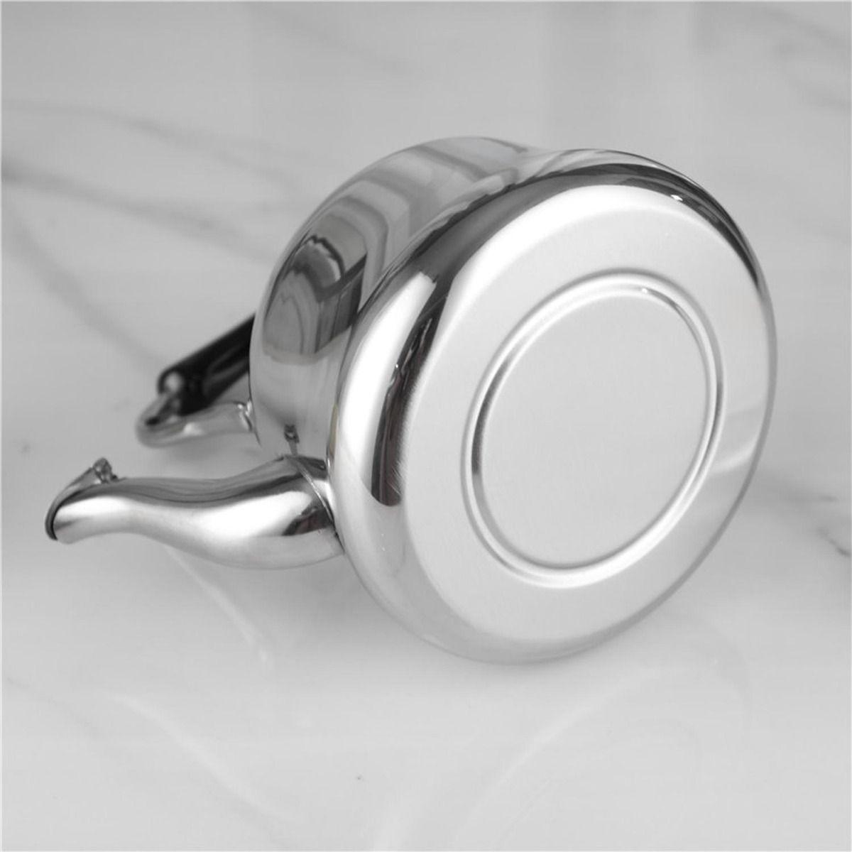 Tetera Infusor Acero Inoxidable Filtro Silvadora 1l Norplat Plateada-6