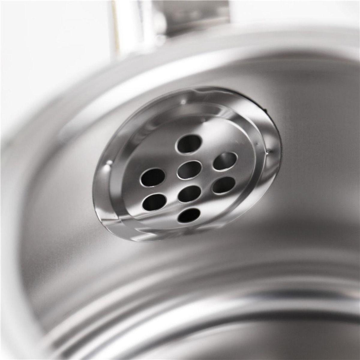 Tetera Infusor Acero Inoxidable Filtro Silvadora 1l Norplat Plateada-8