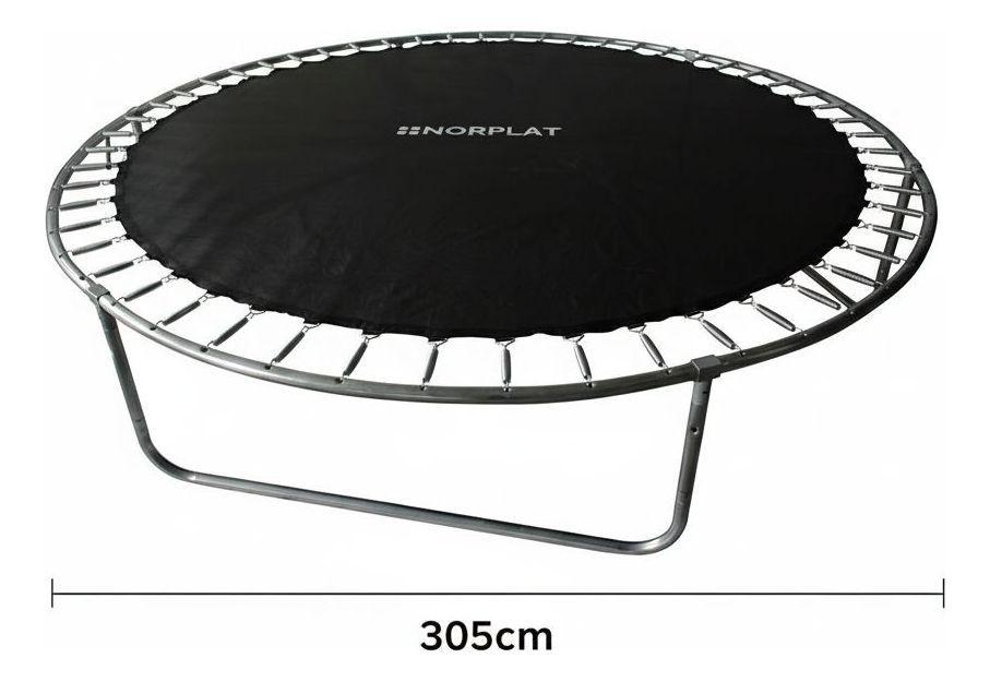 Cama Elástica Norplat Para Niños 10pies 3.05mt Con Escalera Negro Multicolor-4