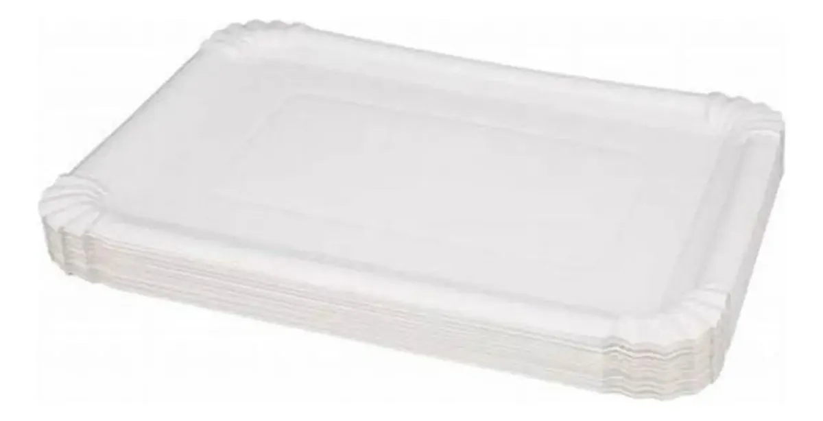 10 Bandeja Para Torta Carton Norplat - Coctel Grande 45x34 -2