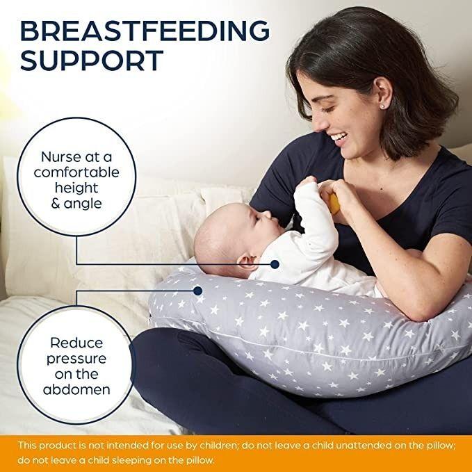 Cojín Maternal Almohada Materindad Lactancia 100% Algodón - Norplat-6