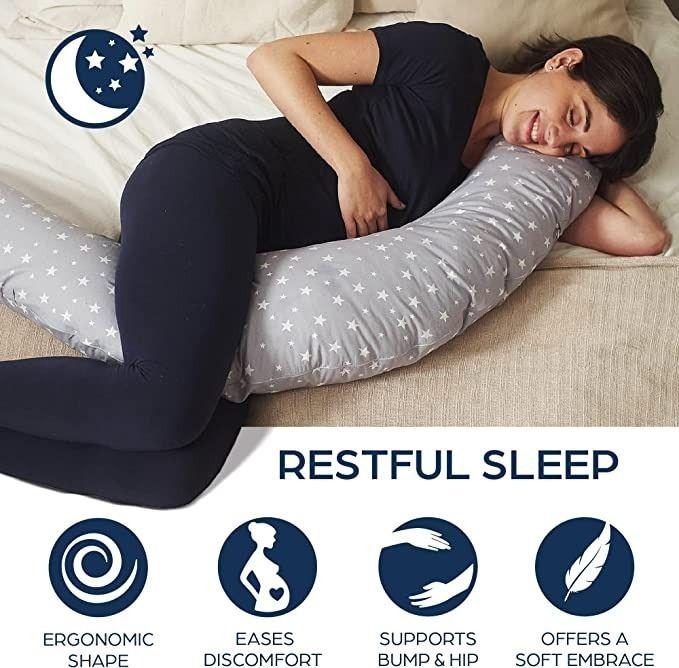 Cojín Maternal Almohada Materindad Lactancia 100% Algodón - Norplat-8
