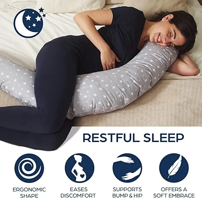 Cojín Maternal Almohada Materindad Lactancia 100% Algodón - Norplat-6