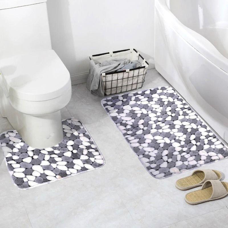 Juego De Baño 3 Piezas - Diseños Colores Variados - Norplat-4