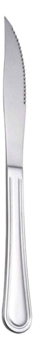 Pack 12 Cuchillos De Asado Acero Inoxidable 22cm - Norplat-2