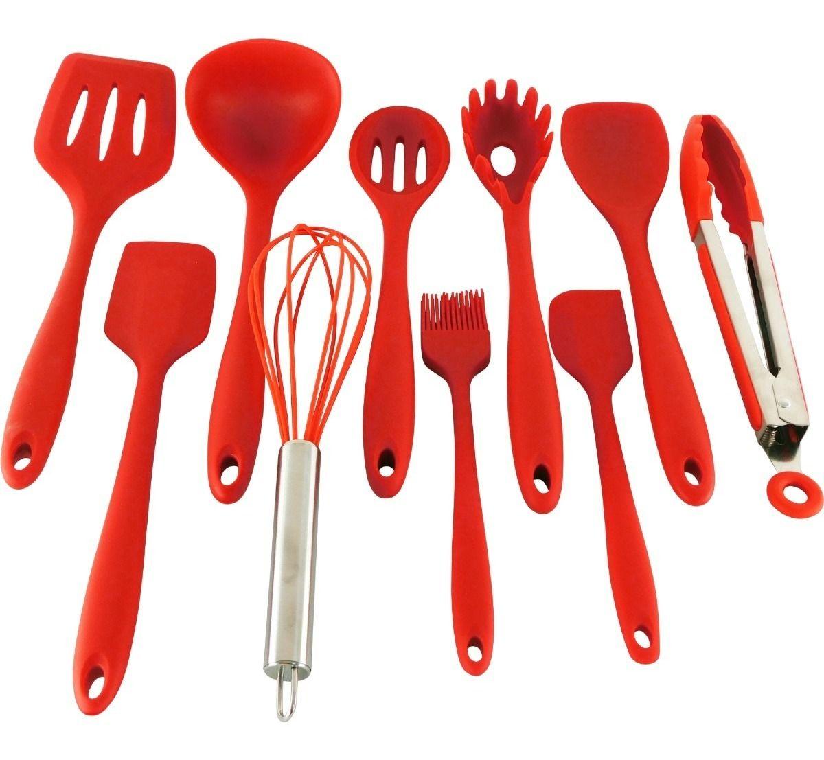 Pack De Utensilios Para Cocina De Silicona - Norplat-0