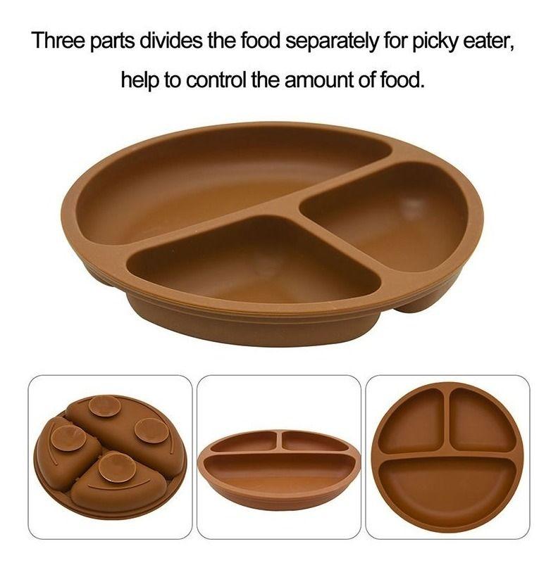 Plato De Silicona De Succión Y Ventosa (niño-niña) - Norplat-4