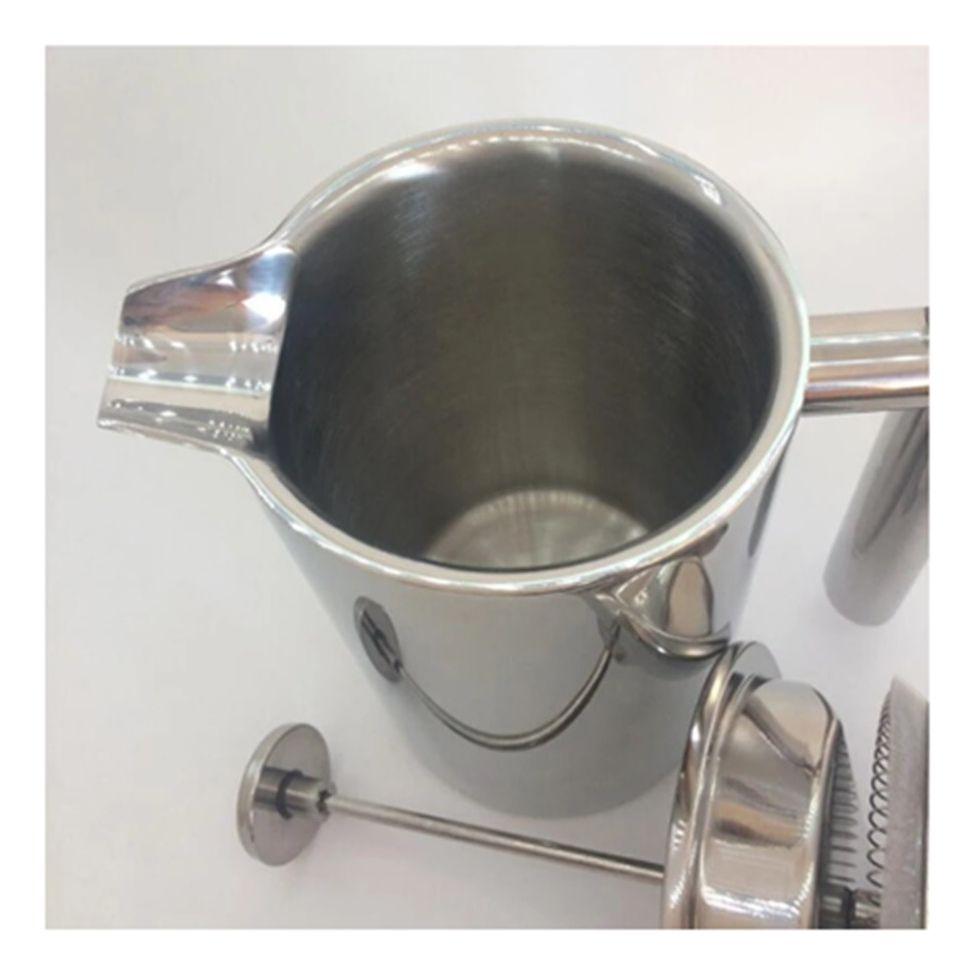 Cafetera Manual Prensa Francesa Acero Cafe 800ml - Norplat-2