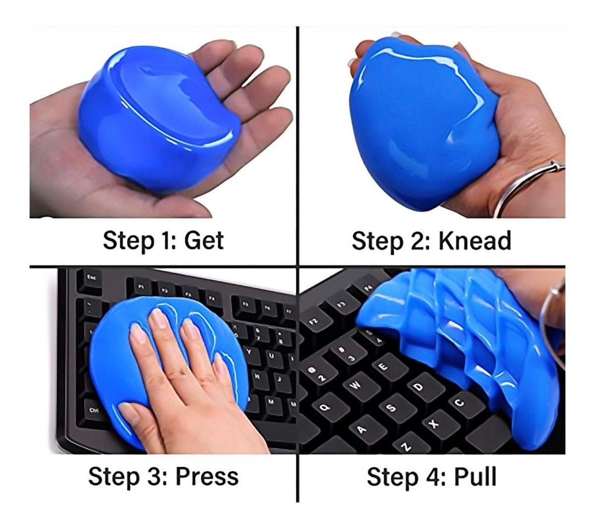 Gel Limpiador de Teclados y Accesorios de Oficina Norplat-8