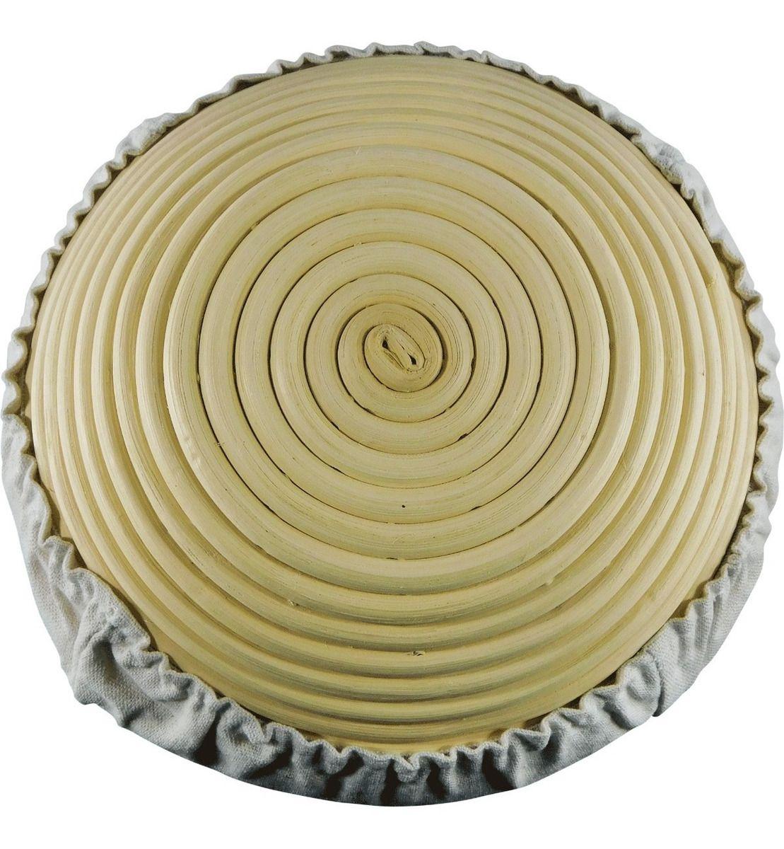 Banneton Redondo De Ø25 X 8 Cm - Cesta De Rattan - Norplat-6
