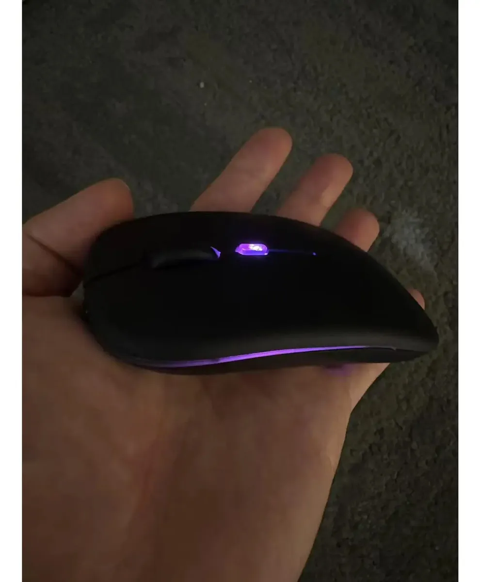 Mouse Bluetooth O Inalámbrico Xusb 2.4g Norplat Recargable Negro-6
