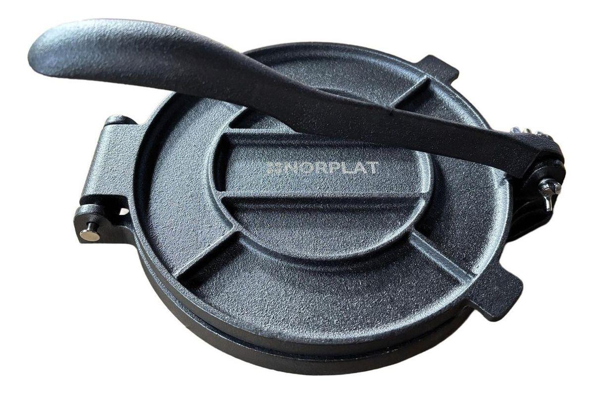 Prensa Tortilla Norplat Hierro Fundido Tortillera Flatbread-4