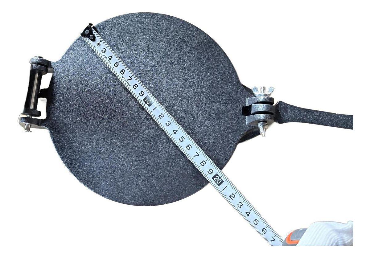 Prensa Tortilla Norplat Hierro Fundido Tortillera Flatbread-7