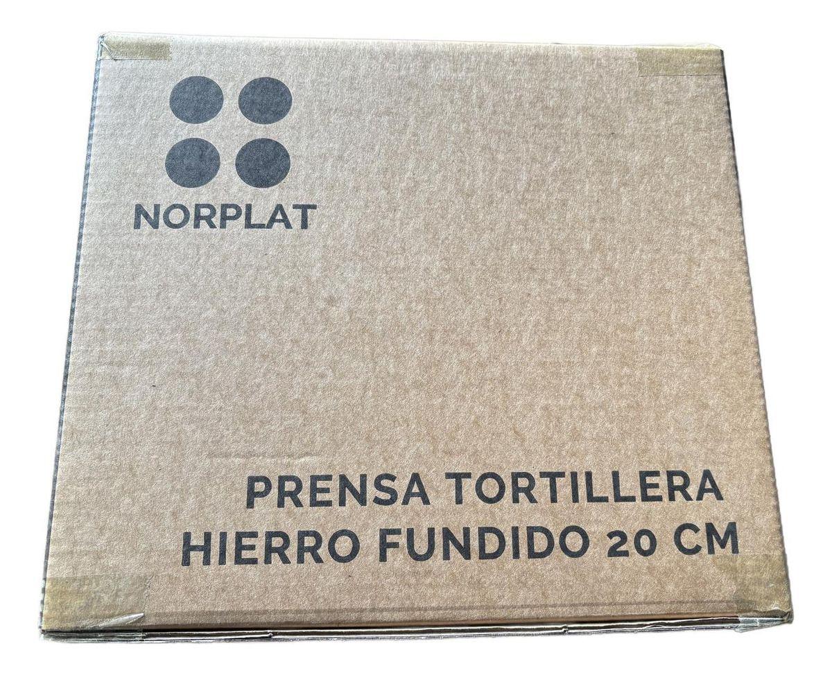 Prensa Tortilla Norplat Hierro Fundido Tortillera Flatbread-8