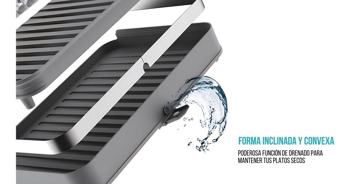 Secaplatos Escurridor Platos Loza Acero Inoxidable - Norplat-5