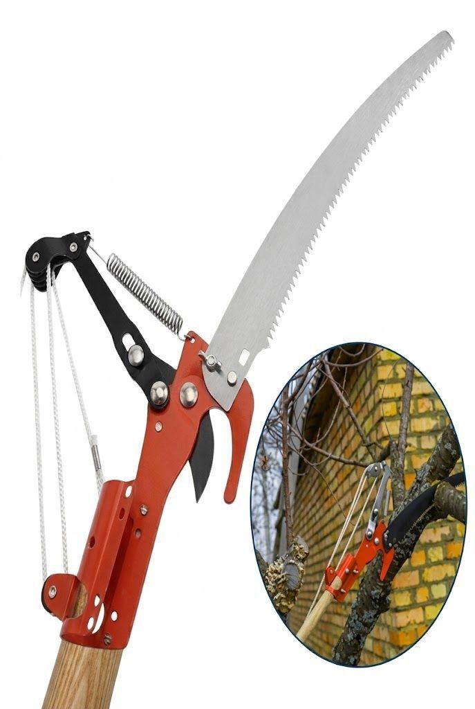 Podador De Altura Manual Tijera + Serrucho Arboles - Norplat-0