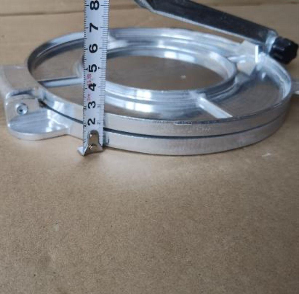 Prensa Para Tortillas Fajitas Patacones Masa Cocina 20 Cm - Norplat-4