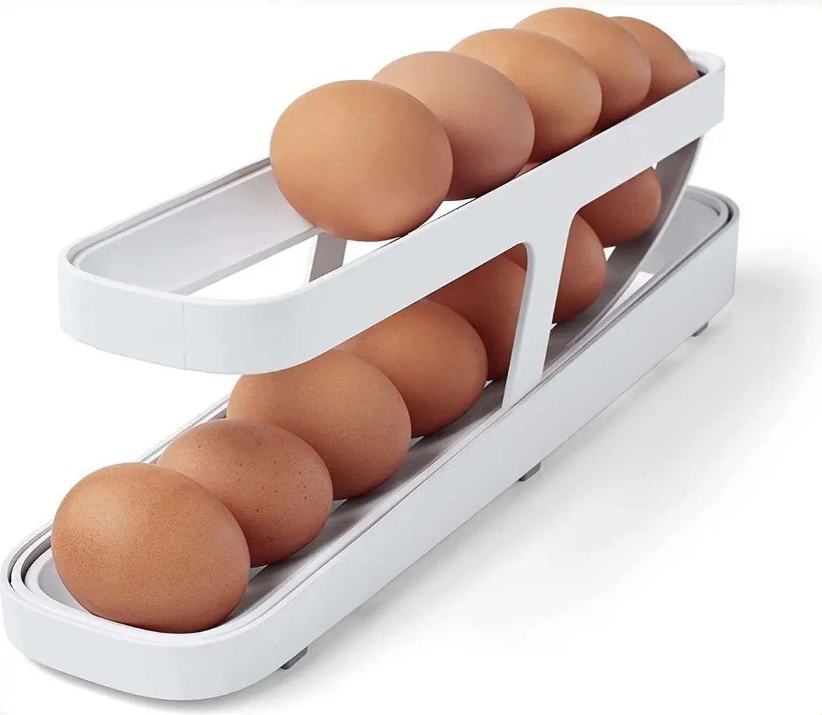 Huevera Organizador Dispensador Porta 14 Huevos - Norplat-4