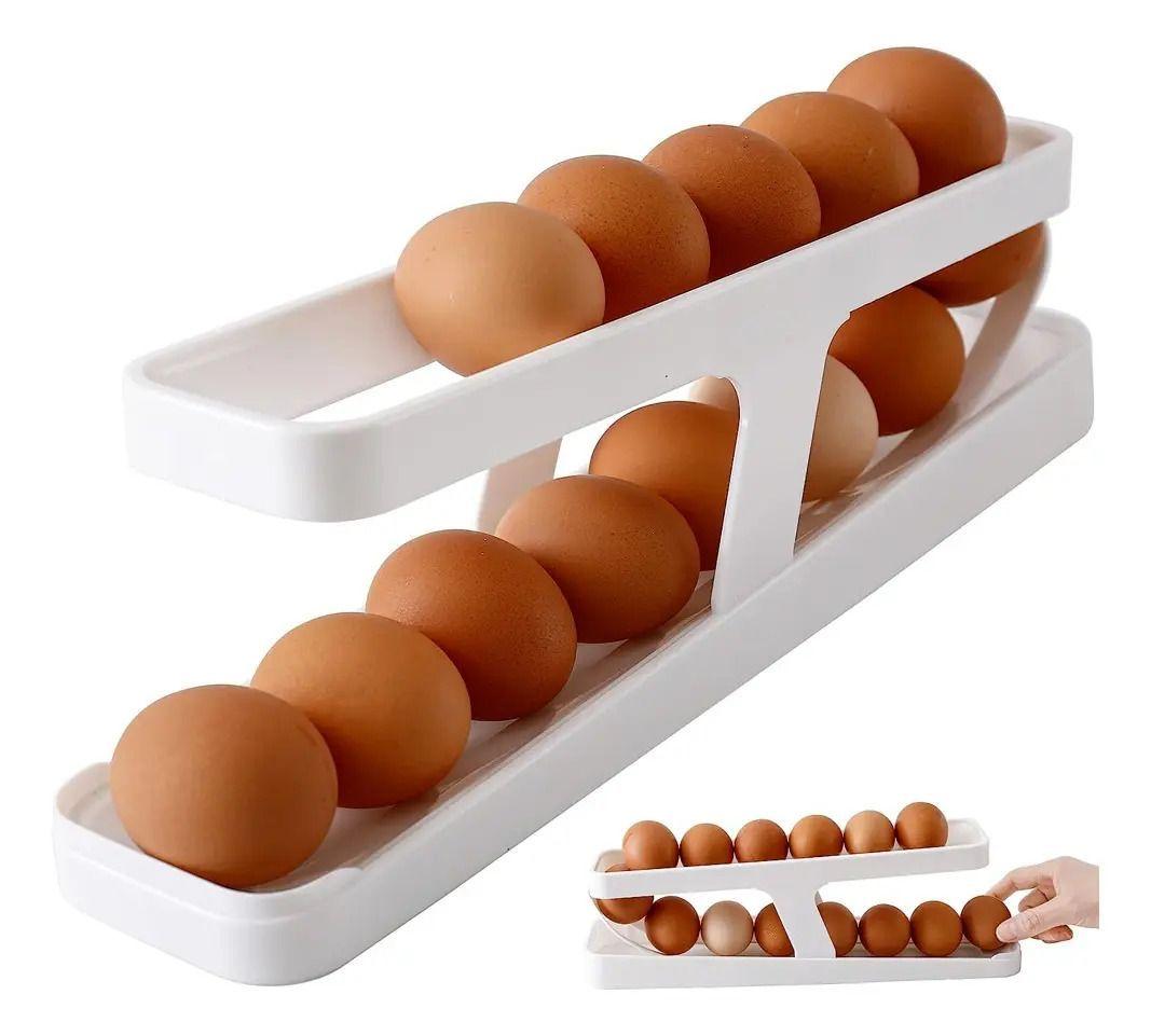 Huevera Organizador Dispensador Porta 14 Huevos - Norplat-5