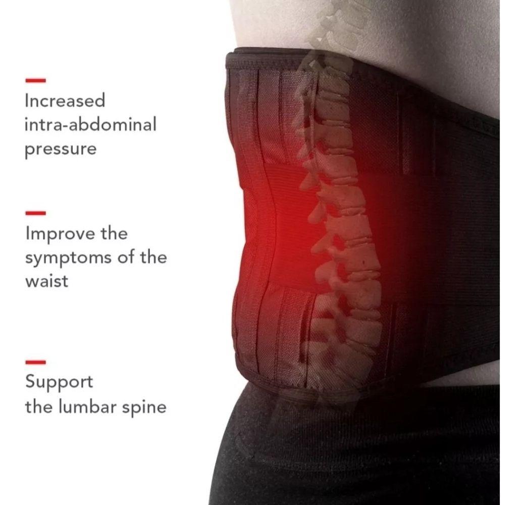 Faja Lumbar Cinturon Alivia Dolor Y Reductor Abdomen Norplat-4