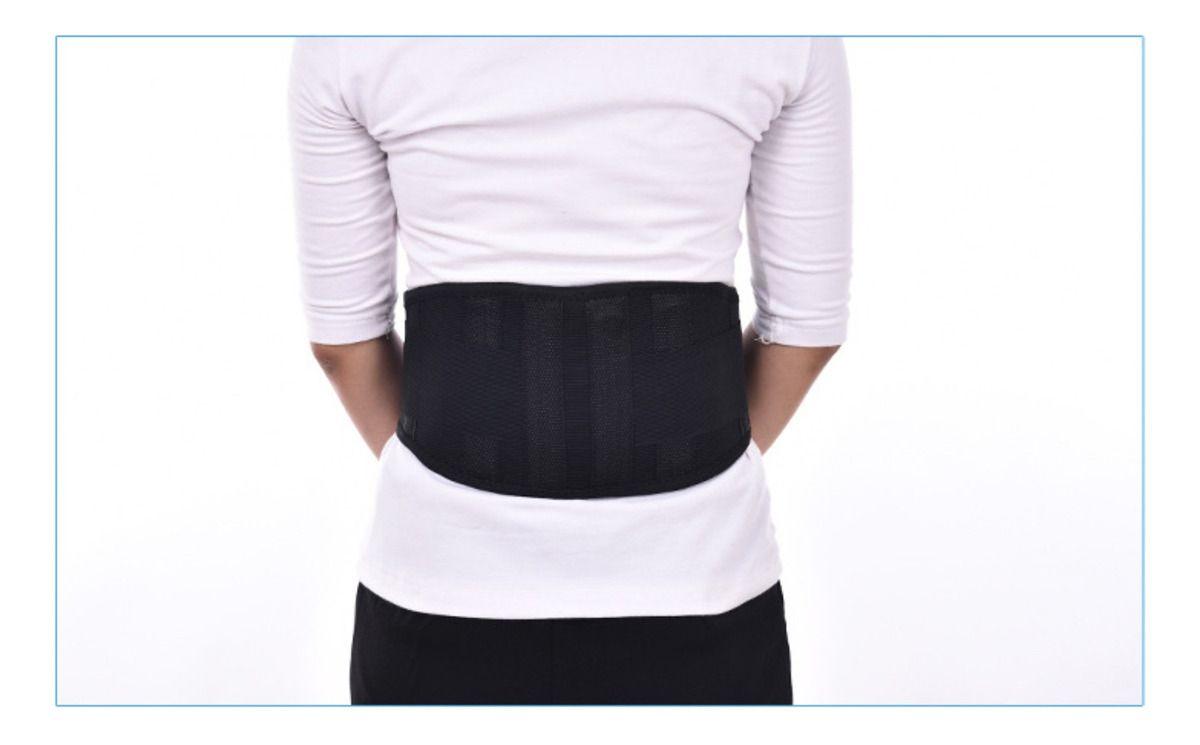 Faja Lumbar Cinturon Alivia Dolor Y Reductor Abdomen Norplat-9