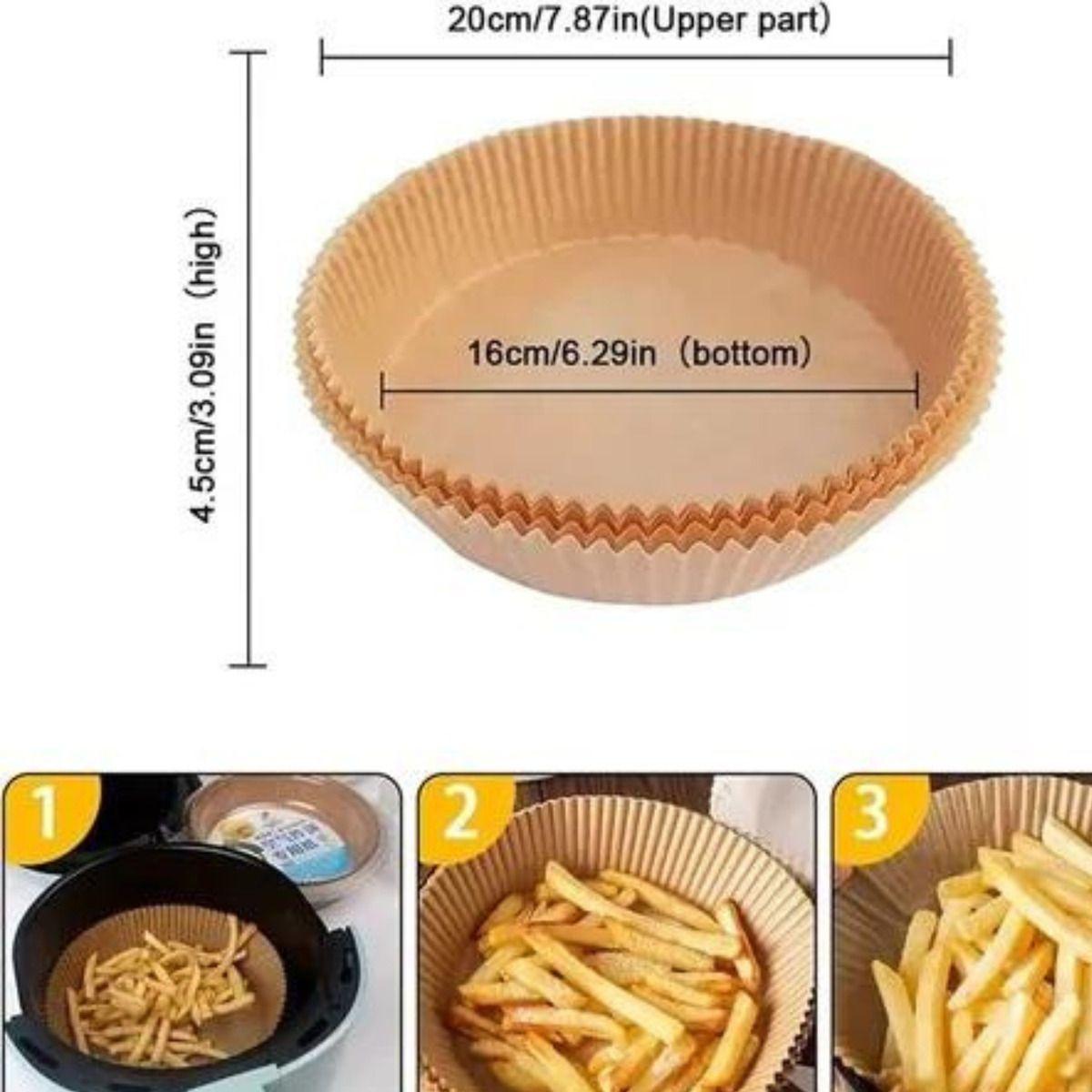 Papel Freidora Aire X100 Antiadherente Air Fryer Desechable - Norplat-7