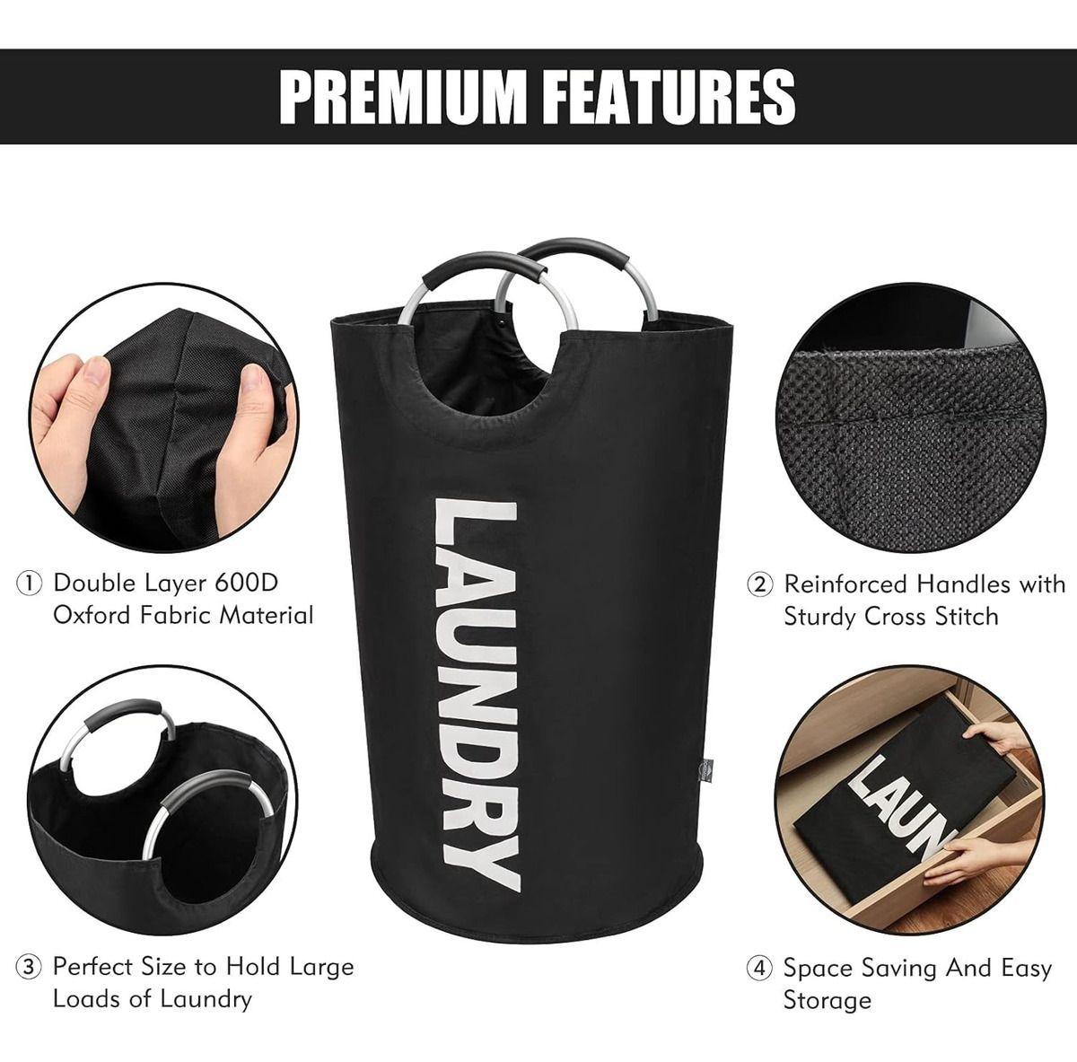 Bolsa Cesto Plegable Para Ropa Sucia Canasto Baño Norplat-3