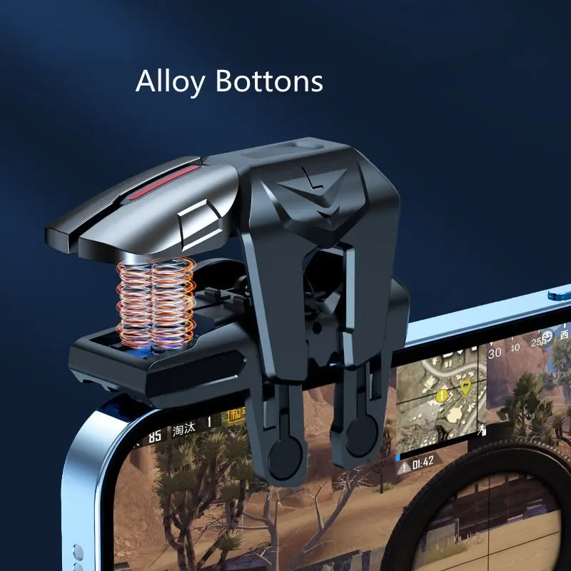 Par De Gatillos Gamer Aleación Pro Adaptables Hud - Norplat-5