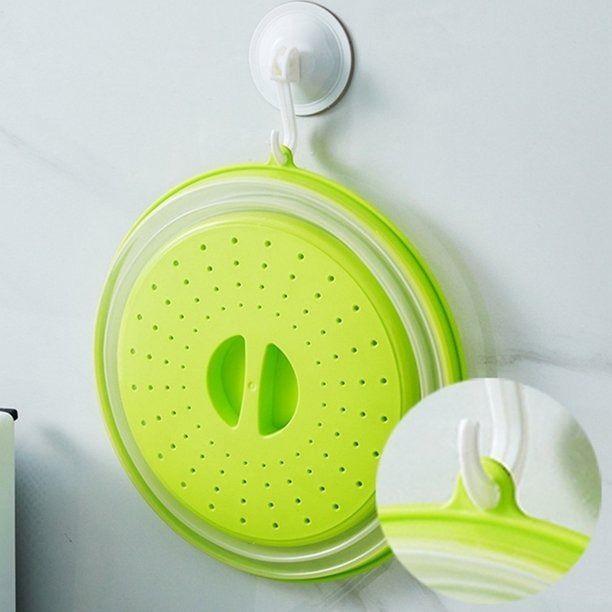 Tapa Microondas 27cm Plegable Anti Salpicadura - Norplat-8