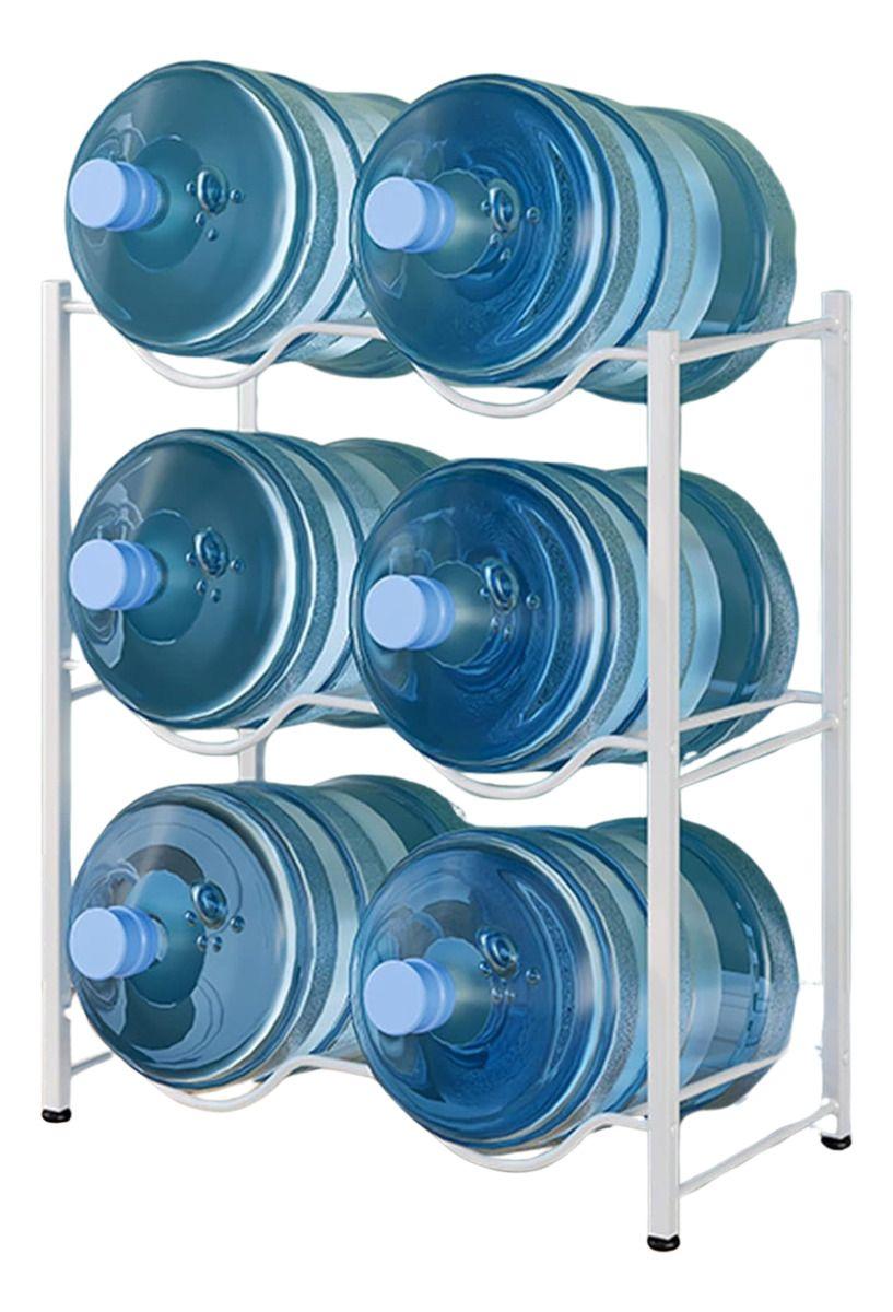 Organizador Rack Para 6 Bidones Botellones Agua 20l Norplat-0