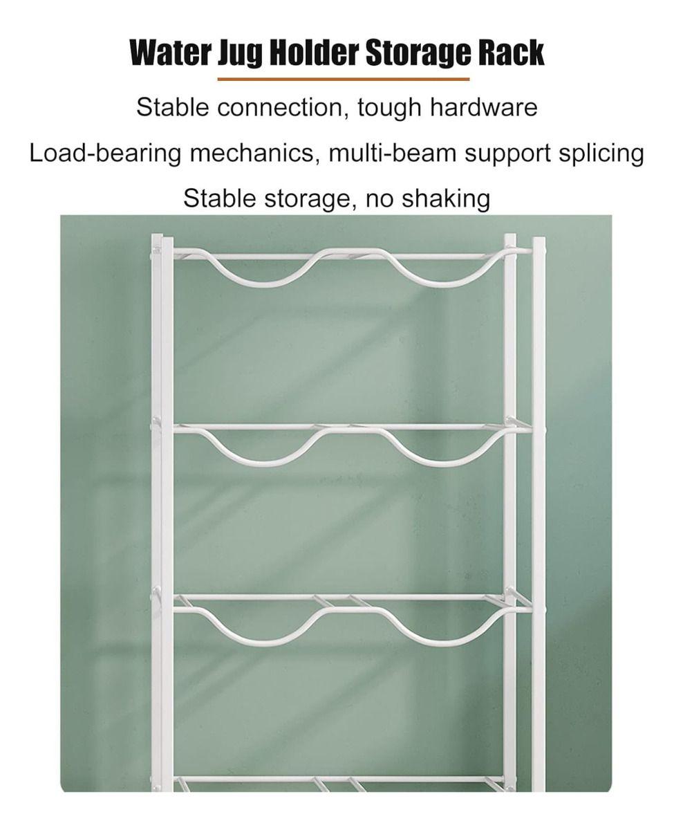 Organizador Rack Para 6 Bidones Botellones Agua 20l Norplat-4