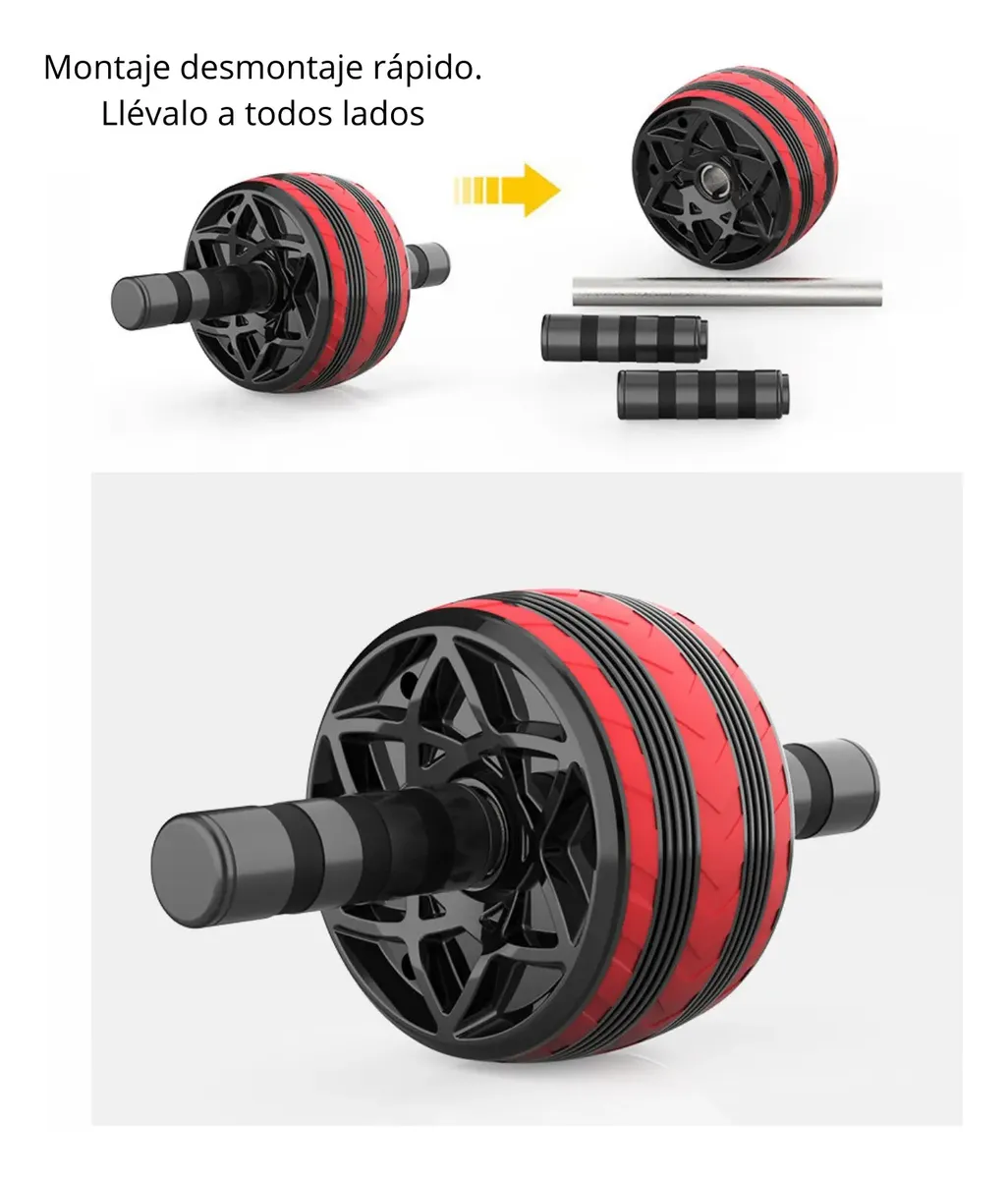 Rueda Abdominal Norplat Abdomen Round Abs Wheel-7
