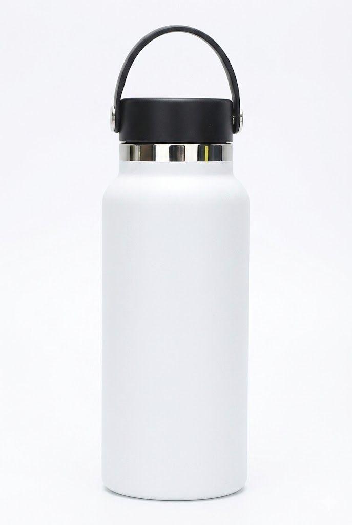 Termo Botella Agua Termica Acero Inoxidable 740ml + 3 Tapas - Norplat-0