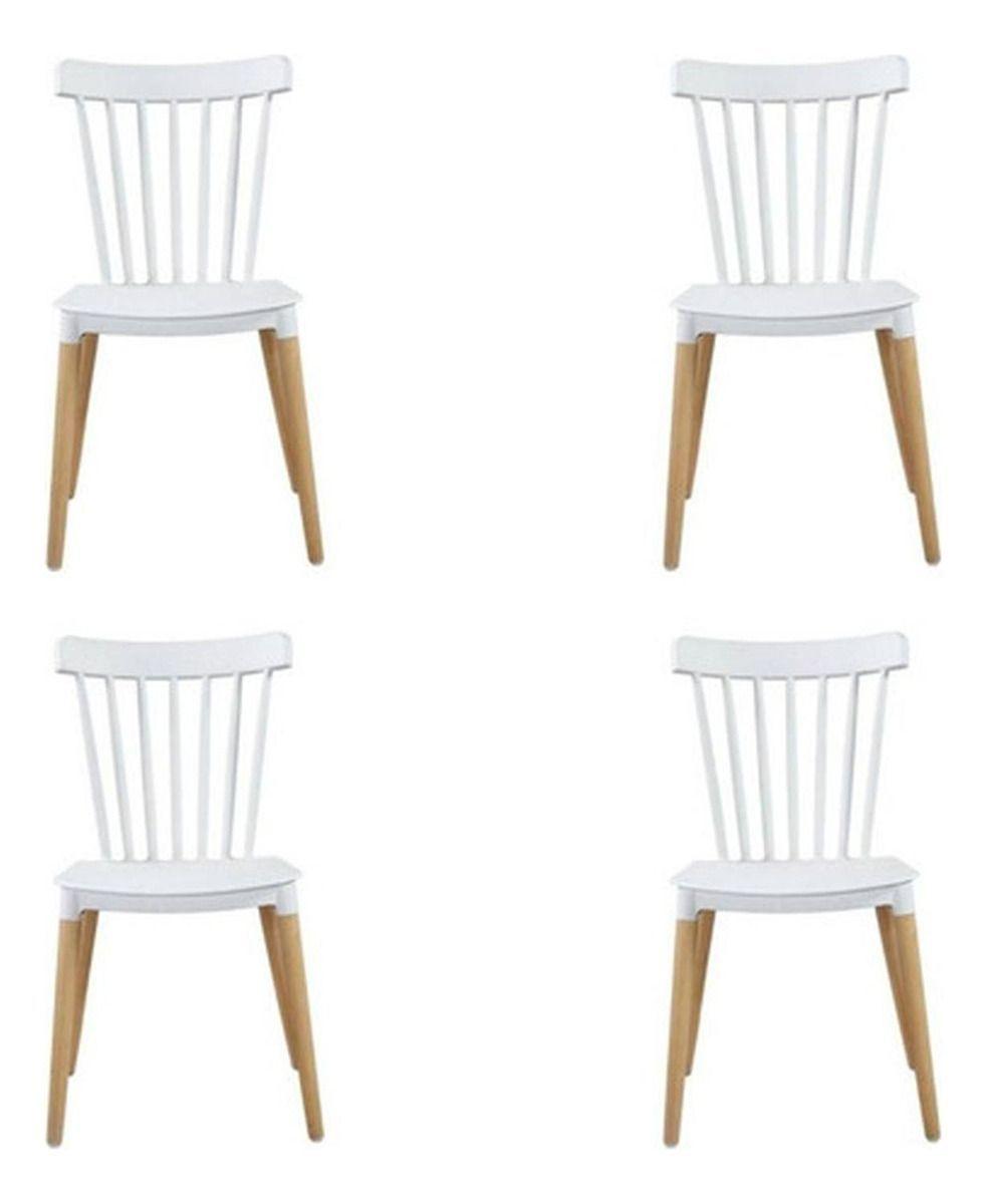 Pack 4 Sillas Comedor Windsor Aptas Terraza - Norplat-6