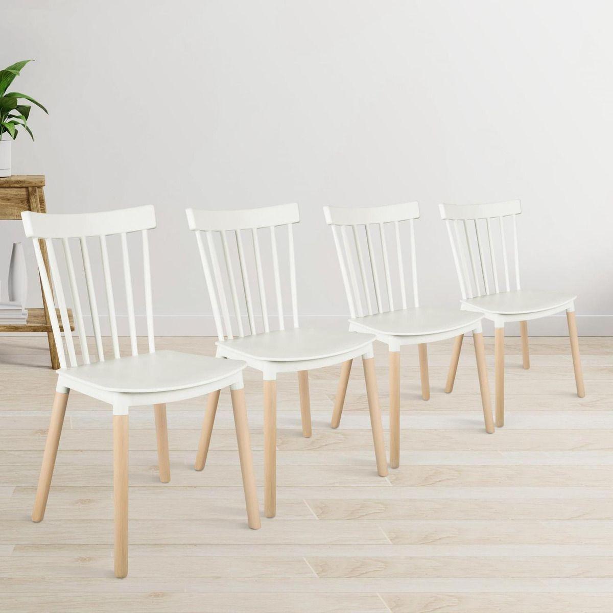 Pack 4 Sillas Comedor Windsor Aptas Terraza - Norplat-8