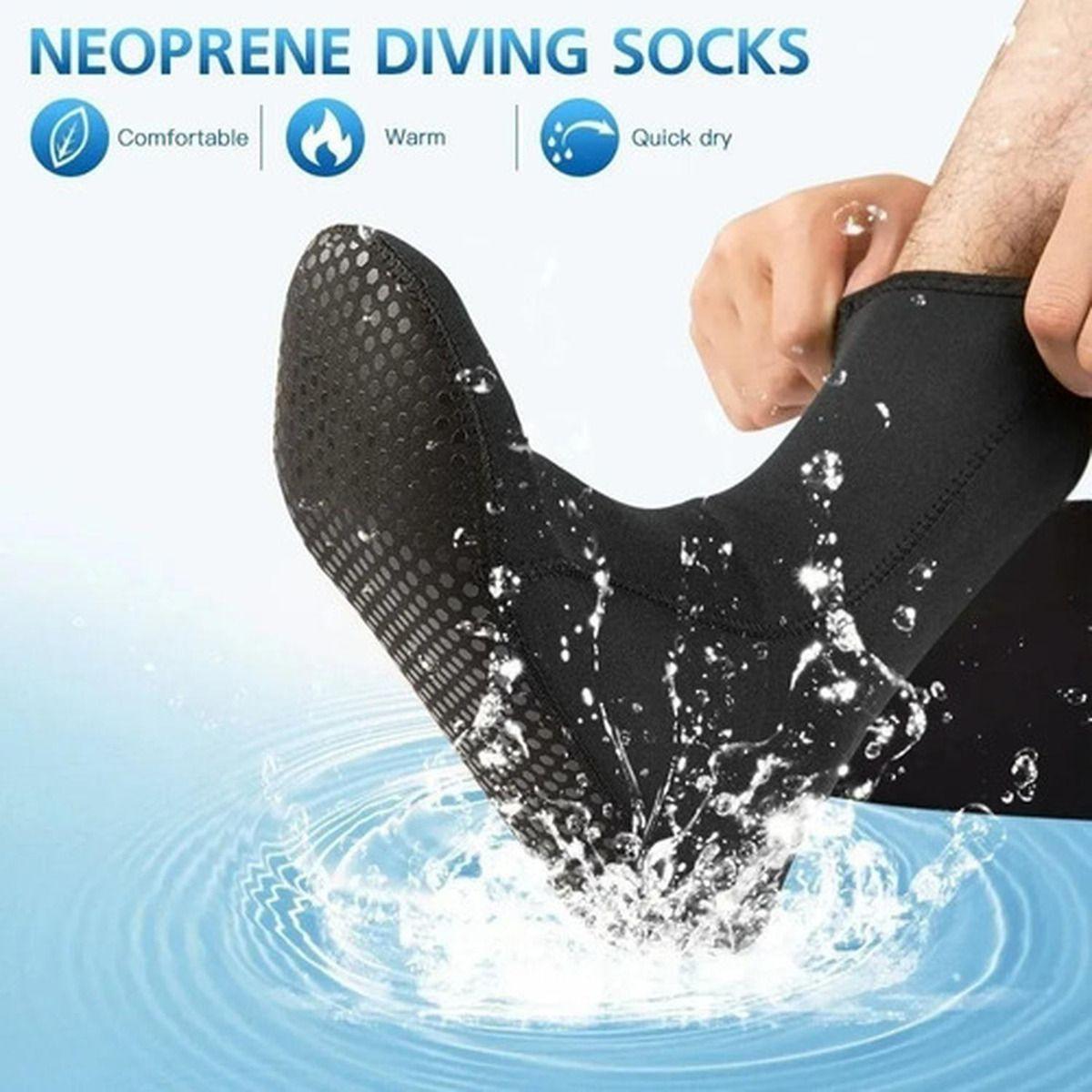 Botas de Calcetín de Neopreno Norplat de 3 mm para Buceo y Playa-6