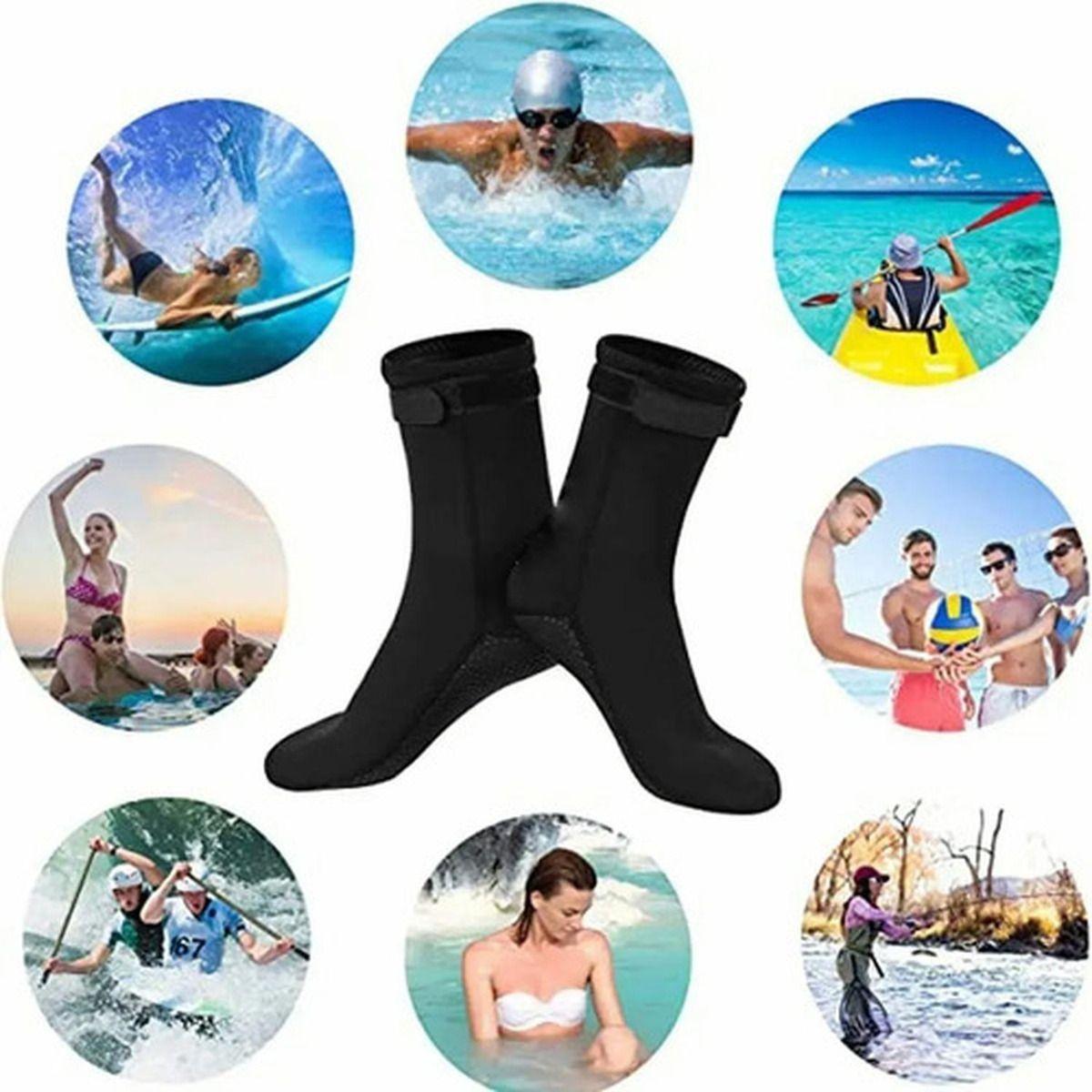 Botas de Calcetín de Neopreno Norplat de 3 mm para Buceo y Playa-7