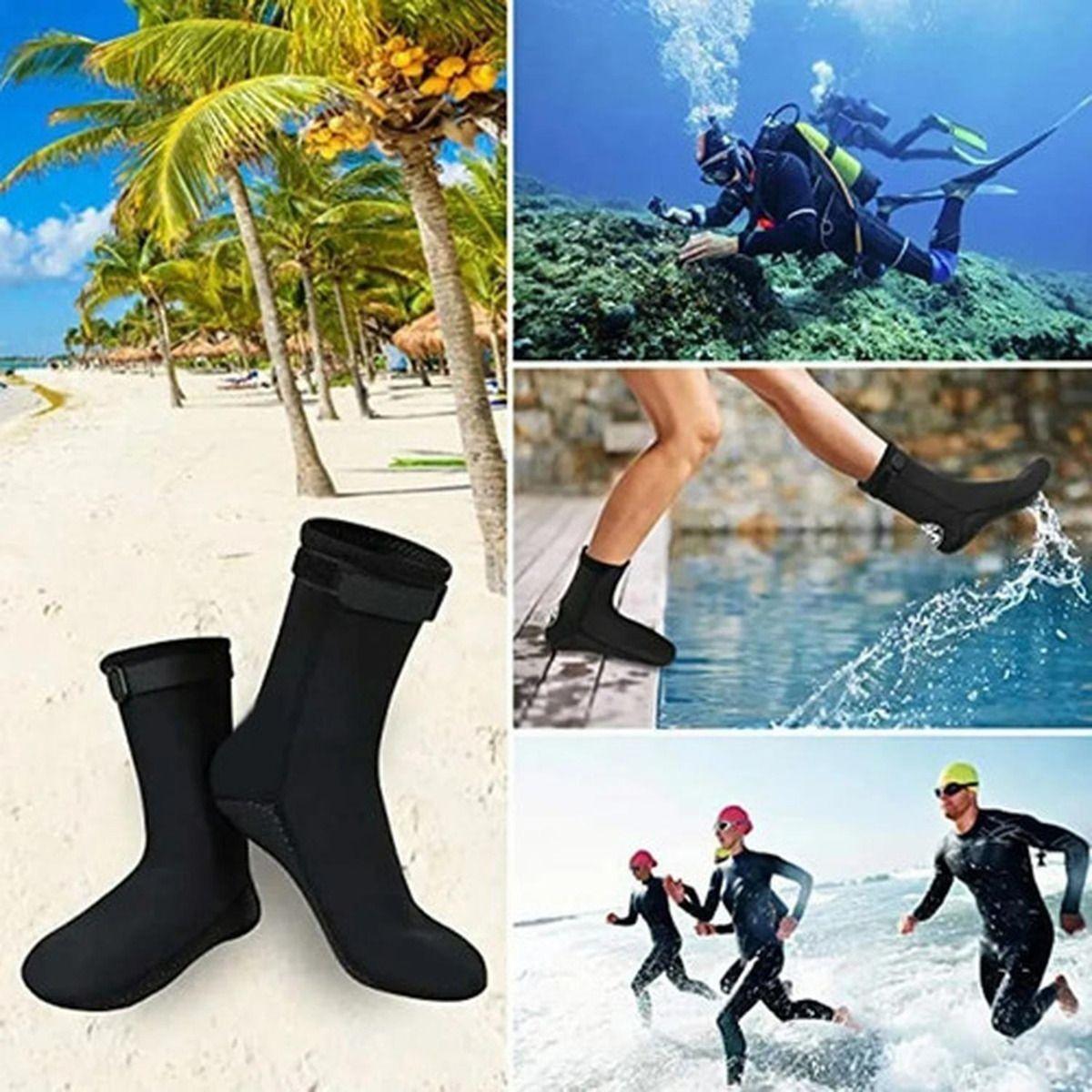 Botas de Calcetín de Neopreno Norplat de 3 mm para Buceo y Playa-8