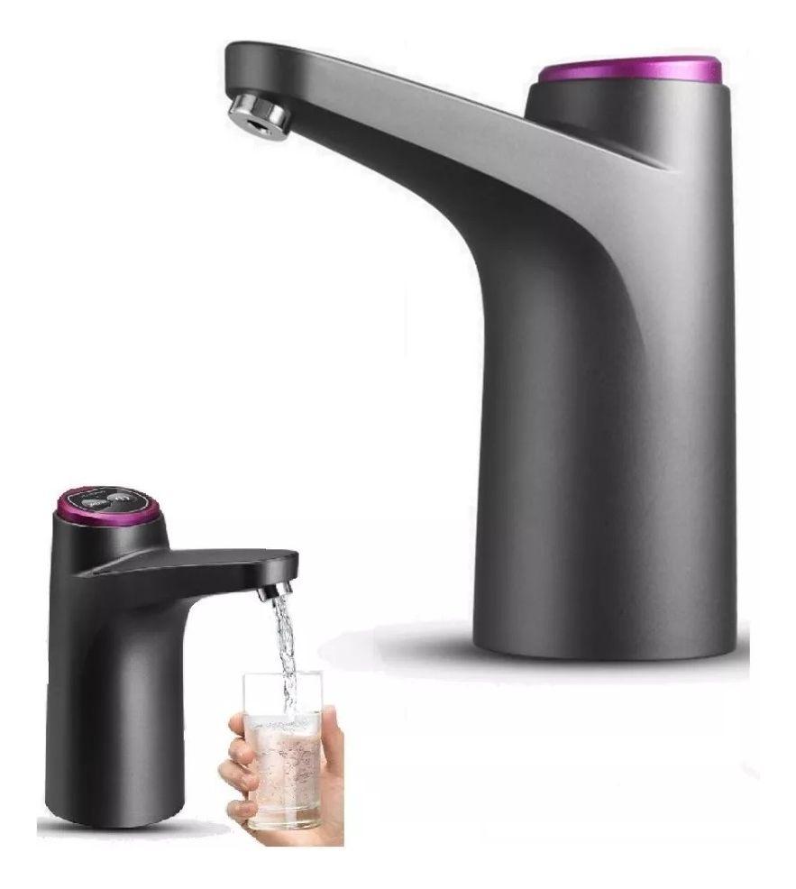 Dispensador De Agua Eléctrico Bomba Portátil Usb - Norplat Negro-2