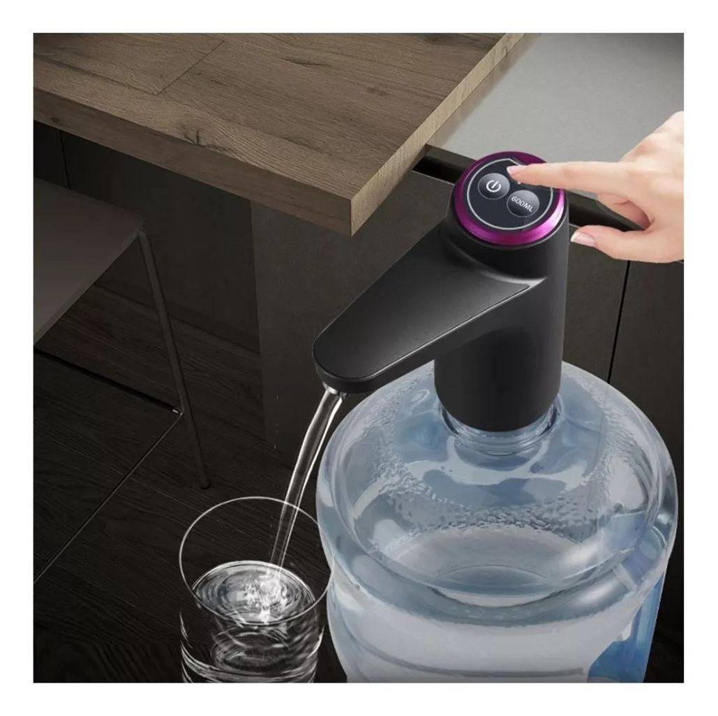 Dispensador De Agua Eléctrico Bomba Portátil Usb - Norplat Negro-6