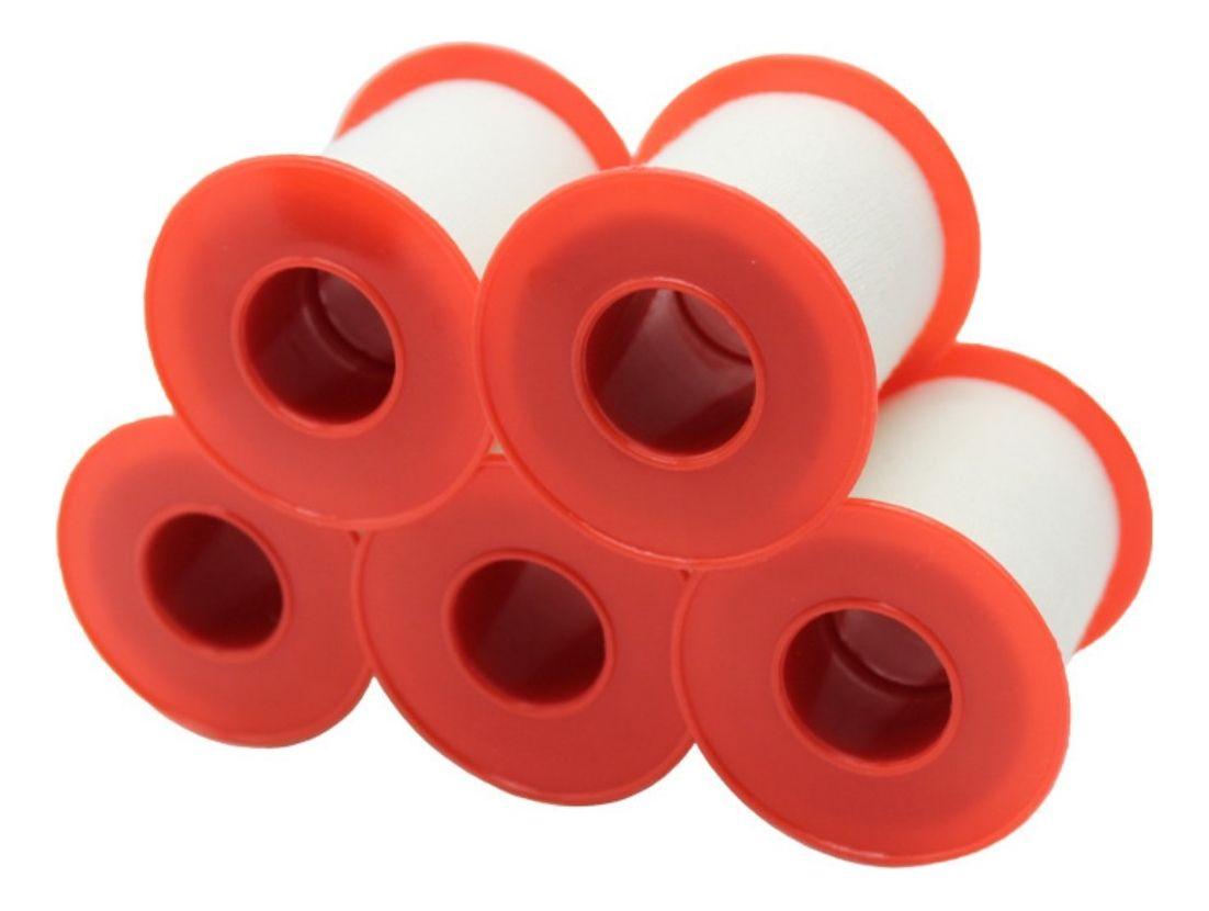 12 Cinta Tape Rigido Adhesivo Kinesiologica 2.5cm 5m Norplat-2