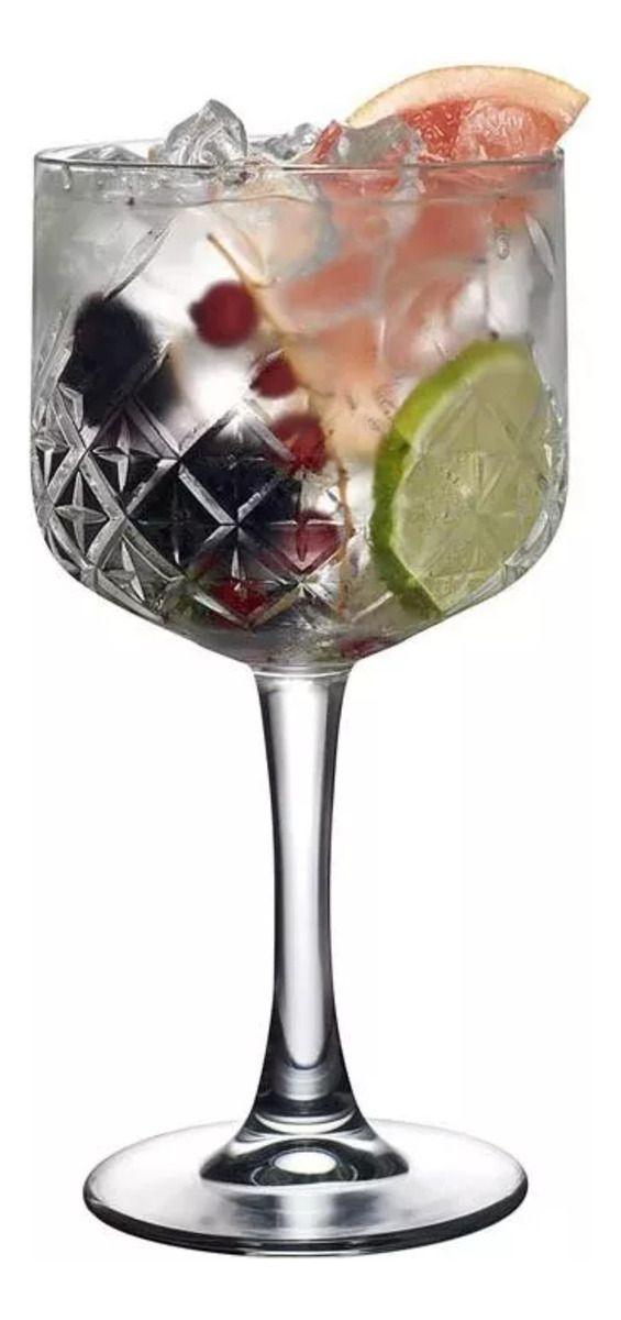 Set 6 Copas Tallada Vino Cocktail Agua Vintage 500ml - Norplat-2
