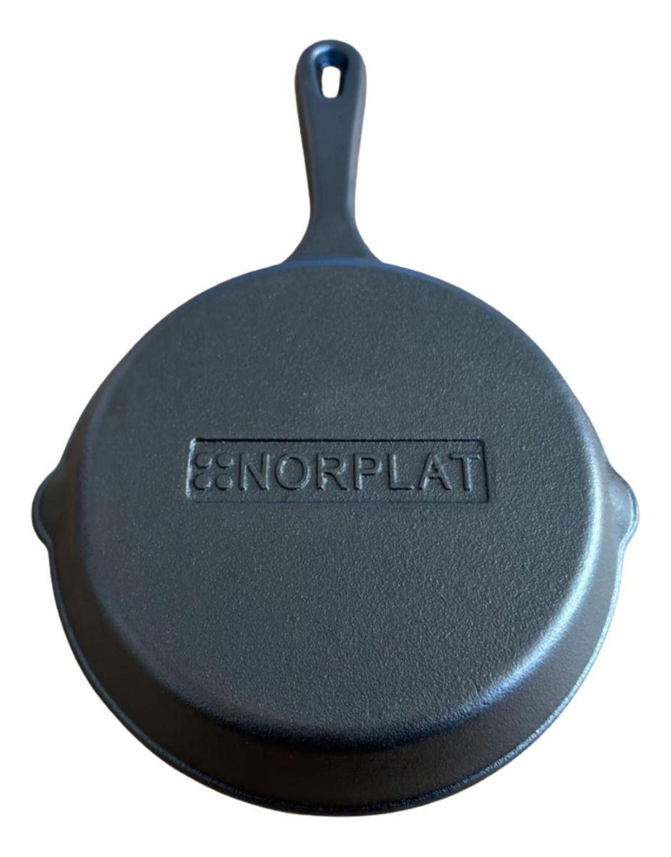 Sarten Redondo Hierro Fundido 16cm Provoleta Cocina Norplat-4
